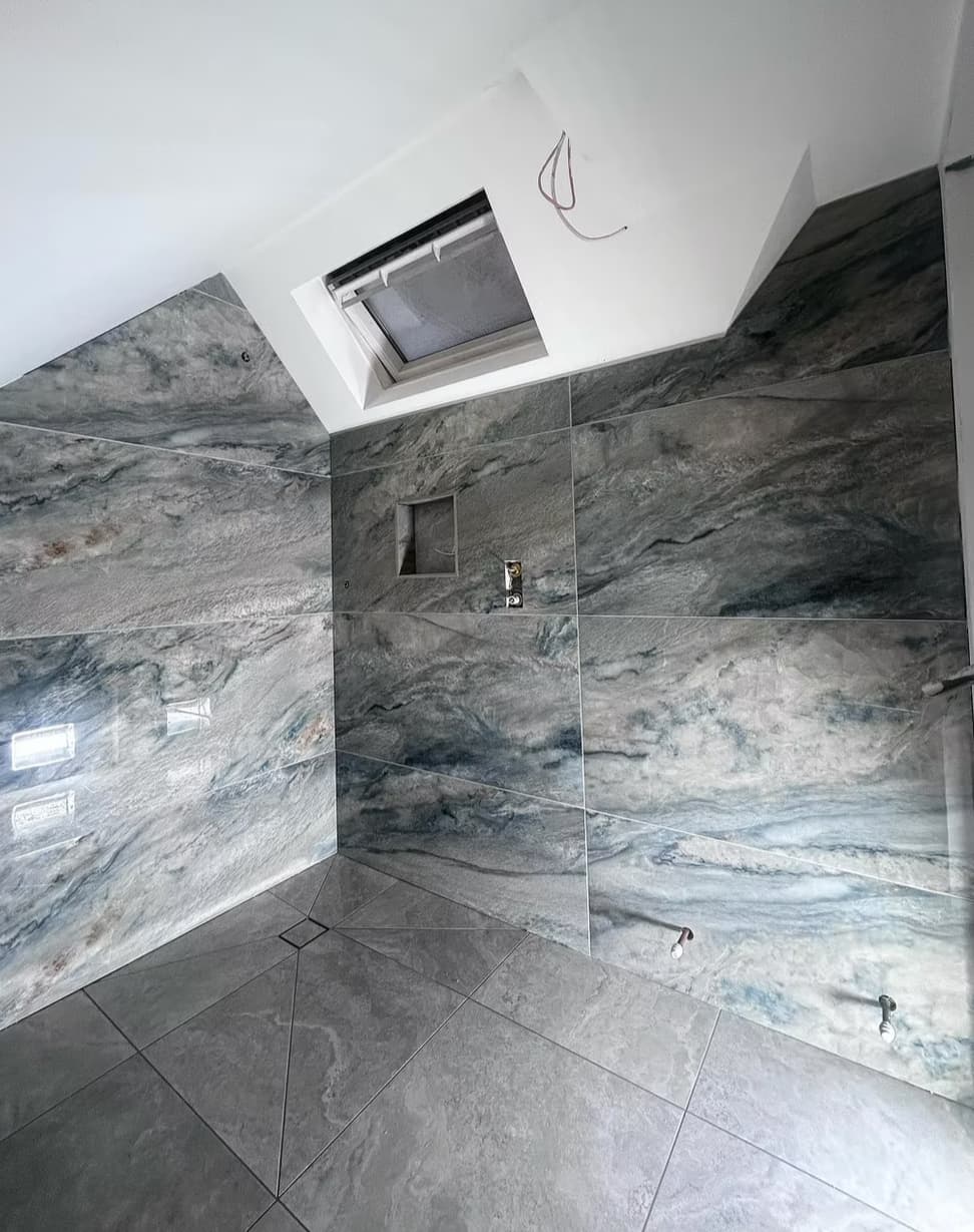 Tiling work by Coastal Tiling & Floors